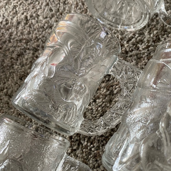 McDonalds Batman Forever Glass Mugs 1995 - Picture 5 of 5